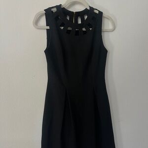 Little Black Dress Cutout Top